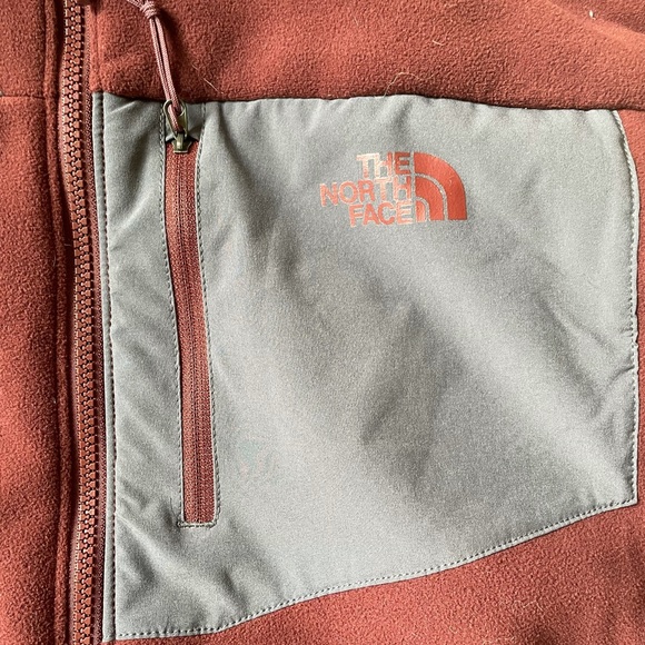 EUC The North Face Chimborazo Fleece Lined Jacket Full Zip Sequoia maroo… - Picture 10 of 13